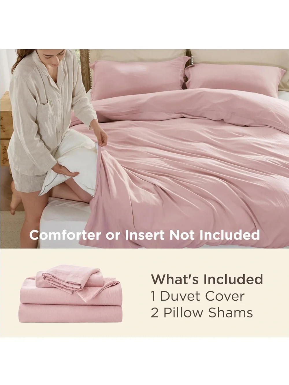 Bedsure prewashed duvet